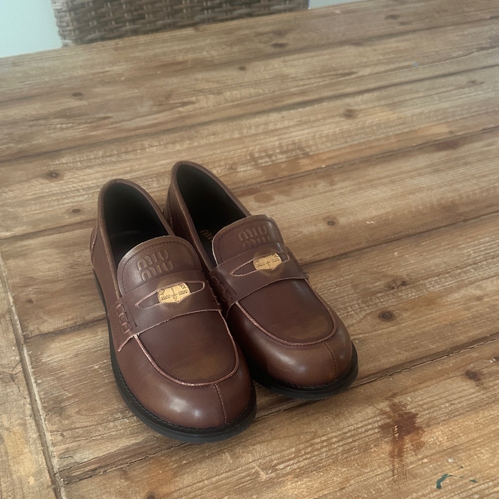 Brown Leather Loafers